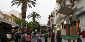 Beitragsbild des Blogbeitrags Eis essen in Rethymnon