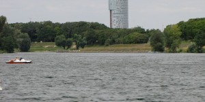 Beitragsbild des Blogbeitrags die Neue Donau in Wien