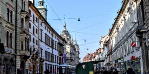 Beitragsbild des Blogbeitrags ein sonniger Tag in Graz 