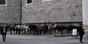 Beitragsbild des Blogbeitrags die Altstadt von Salzburg im Februar