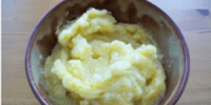 Beitragsbild des Blogbeitrags Bio-veganer Mais-Bananen-Pudding (Rezept für 2 Personen)
