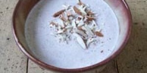 Beitragsbild des Blogbeitrags Bio-veganer Mandel-Reis-Pudding - Indien (Rezept für 4 Personen)