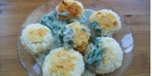 Beitragsbild des Blogbeitrags Bio-vegane Risotto-Laibchen (Rezept für 2 Personen