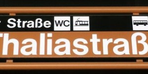 Beitragsbild des Blogbeitrags Ein Wort ergibt das andere – Wo Thaliastraße 