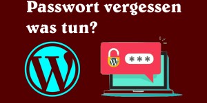 Beitragsbild des Blogbeitrags WordPress-Passwort vergessen 