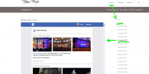 Beitragsbild des Blogbeitrags Facebook-Archiv in WordPress publizieren
