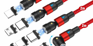 Beitragsbild des Blogbeitrags Magnetisches USB-Ladekabel
