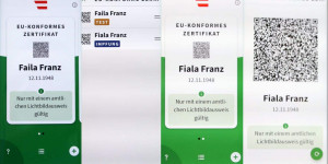 Beitragsbild des Blogbeitrags Grüner Pass für Android 