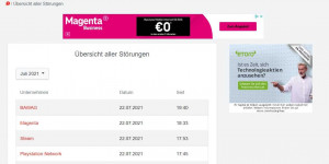 Beitragsbild des Blogbeitrags Internet-Störungen