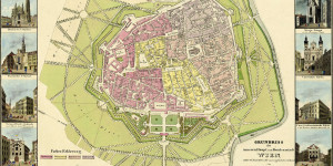 Beitragsbild des Blogbeitrags Historische Wiener Landkarten 