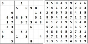 Beitragsbild des Blogbeitrags Backtracking: Sudoku 