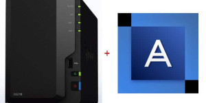 Beitragsbild des Blogbeitrags SYNOLOGY DS218 und Acronis Backup – Fehler