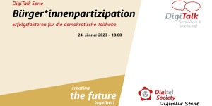 Beitragsbild des Blogbeitrags Digitalk Partizipation