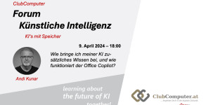 Beitragsbild des Blogbeitrags Nachlese: Forum Künstliche Intelligenz 09.04.2024 