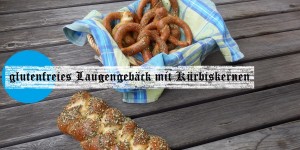 Beitragsbild des Blogbeitrags [Rezepte]: glutenfreies, fluffiges Laugengebäck: glutenfreie Brezen und glutenfreier Laugenzopf 