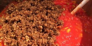 Beitragsbild des Blogbeitrags Vleisch-Basis für Chili sin carne und Lasagne alla Veggie-Bolognese