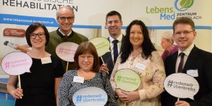 Beitragsbild des Blogbeitrags „Reden wir über Krebs“ – offene Worte und viele Besucher