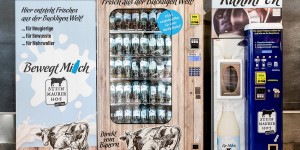 Beitragsbild des Blogbeitrags Wiener Neustadt: Milch aus der Buckligen Welt selber zapfen