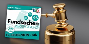 Beitragsbild des Blogbeitrags Wiener Neustadt: Fundsachen kommen unter den Hammer!
