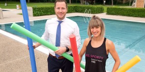 Beitragsbild des Blogbeitrags Kostenlose „Aquafitness“ im Akademiebad Wiener Neustadt