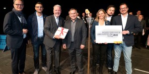 Beitragsbild des Blogbeitrags NÖ Landesausstellung: Fackelübergabe an Marchegg