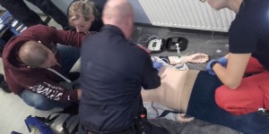 Beitragsbild des Blogbeitrags Notfalltraining im Polizei-Anhaltezentrum Wiener Neustadt