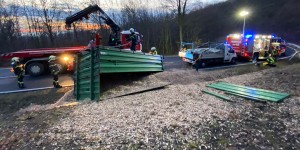 Beitragsbild des Blogbeitrags Feuerwehr Wiener Neustadt unterstützte die Eisenstädter Kollegen