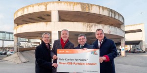 Beitragsbild des Blogbeitrags Neues Parkdeck mit über 1.180 Stellplätzen beim Bahnhof
