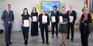 Beitragsbild des Blogbeitrags MedAustron: Wissenschaftspreis an Dietmar Georg und sein Team