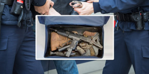 Beitragsbild des Blogbeitrags Illegale Waffenverkäufe nach Tresor-Diebstahl in Wiener Neustadt
