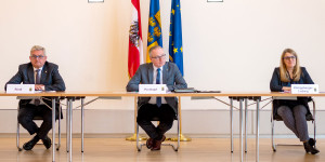 Beitragsbild des Blogbeitrags Lagebesprechung zur aktuellen Corona-Situation im NÖ Landhaus