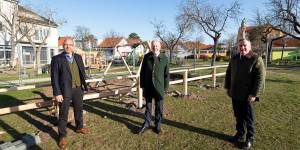 Beitragsbild des Blogbeitrags Baustart für den Kinderspielplatz in der Josefstadt
