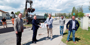 Beitragsbild des Blogbeitrags Wiener Neustadt: Baustart für neuen Kreisverkehr Giltschwertgasse