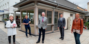 Beitragsbild des Blogbeitrags Wiener Neustadt: Neue COVID-Teststation am „Marienmarkt“