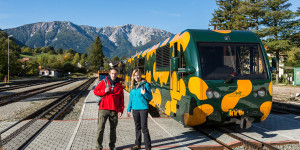 Beitragsbild des Blogbeitrags Autofreie Wandertipps für die herbstlichen Wiener Alpen 