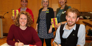 Beitragsbild des Blogbeitrags Buchpräsentation als Booster für Fridays for Future WN