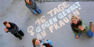Beitragsbild des Blogbeitrags Wiener Neustadt: Aktionen gegen Gewalt an Frauen 