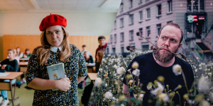 Beitragsbild des Blogbeitrags TRIEBWERK präsentiert Stefanie Sargnagel und Jack Holmes