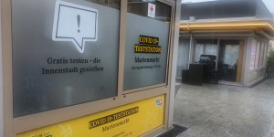 Beitragsbild des Blogbeitrags Corona-Teststation am Marienmarkt wird geschlossen