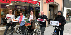 Beitragsbild des Blogbeitrags Ein kleines Dankeschön fürs „Autofasten“ in der Innenstadt