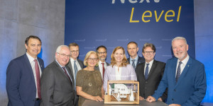 Beitragsbild des Blogbeitrags MedAustron: dritter Behandlungsraum in Betrieb genommen