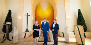 Beitragsbild des Blogbeitrags Wiener Neustadt: Sanierung der Friedhofskapelle abgeschlossen