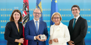 Beitragsbild des Blogbeitrags Niederösterreich bei Raumfahrtforschung „an der Weltspitze“