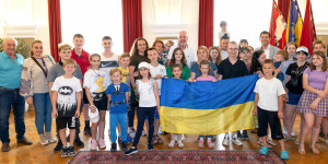Beitragsbild des Blogbeitrags Ukrainische Kinder zu Gast in Wiener Neustadt und der Region