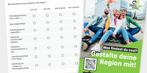 Beitragsbild des Blogbeitrags An die Jugend: „Was findest du cool? Gestalte deine Region mit!“