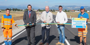 Beitragsbild des Blogbeitrags Verkehrsfreigabe der neu verlegten L 148 in Wr. Neustadt