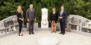 Beitragsbild des Blogbeitrags Frühchengrab am Wiener Neustädter Friedhof saniert