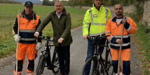 Beitragsbild des Blogbeitrags „EuroVelo 9“ entlang Akademiemauer saniert