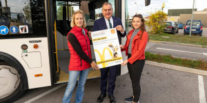 Beitragsbild des Blogbeitrags Aktion: Stammzellen-Typisierung bei McDonalds in der Wiener Straße
