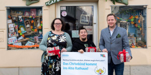 Beitragsbild des Blogbeitrags Weihnachtsbescherung für einkommensschwache Familien im Alten Rathaus